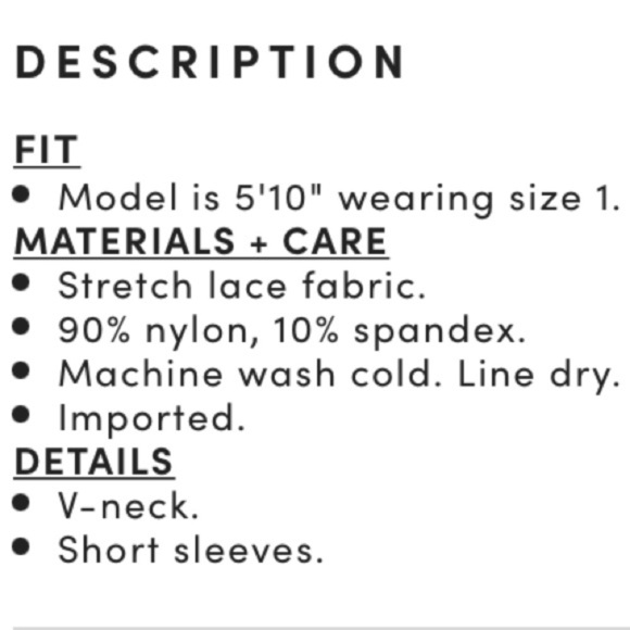 Torrid lace cinched black noir bodysuit short sleeve plus size 4X new w tag - Picture 5 of 7